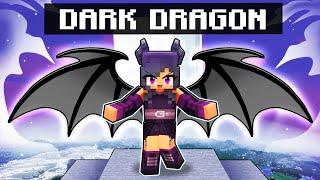 Playing as a DARK DRAGON in Minecraft!