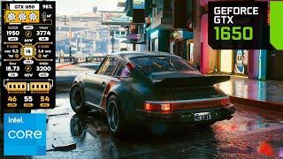 Cyberpunk 2077 on GTX 1650 (Patch 2.13) FSR 3 Frame Generation!