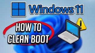 How To Clean Boot Windows 11/10 PC | Fix Software / Game Crash | Reduce Startup Time [2024]