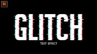 Glitch Text Effect in Illustrator