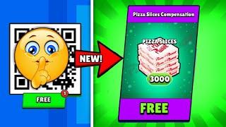 FREE! x3000 PIZZA SLICES PIZZA PLANET QR CODE | BRAWL STARS QR CODES 2025 | BRAWL STARS NEW UPDATE