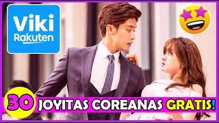 30 Mejores KDRAMAS GRATIS y COMPLETOS en VIKI | ¡No Te Pierdas estas JOYITAS COREANAS! 