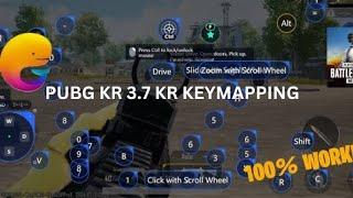 PUBG Emulator 3.7 KR Keymapping Complete Process Support up to UHD Graphics