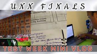 UNN FINALS #2; Days In my LIfe as a pharmacy student| C.A Test prep | surviving Uni| sewing🪡