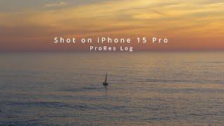 iPhone 15 Pro Cinematic Footage | Camera test | 4K ProRes Log