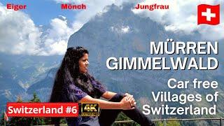  Swiss village you must visit | Lauterbrunnen Murren Gimmelwald Stechelberg by cable car and train