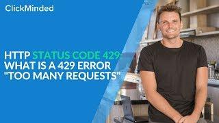 HTTP Status Code 429: What Is a 429 Error "Too Many Requests" Response Code?