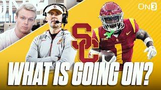 What Is Going On With The USC Trojans? | Lincoln Riley Losing 5-Stars In Transfer Portal