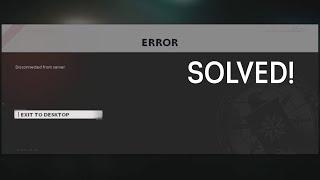 How to fix Call of Duty: Black Ops Cold War "Disconnected from Server" error