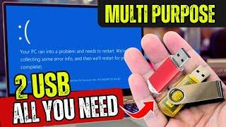 2 Bootable USB All you NEED in 2024 - Create NOW!!