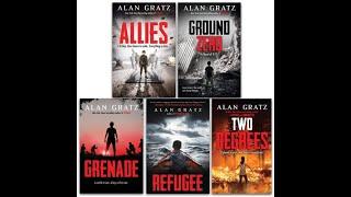 Alan Gratz 5 Books Collection Set (Allies, Two Degrees, Grenade, Refugee, Ground Zero)