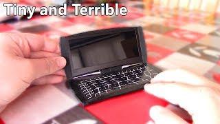 Terrible Tech: The Tiny Handheld "Pocket Surfer" Laptop