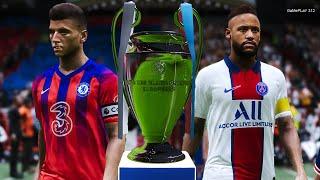 PES 2021 - PSG vs Chelsea FC - UEFA Champions League Final UCL Gameplay