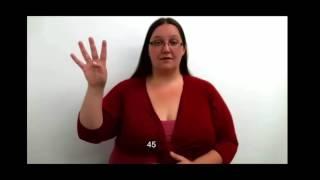 ASL Numbers 40-49