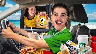 24 ÓRÁIG GYORSÉTTERMI TIKTOK HACKEKET PRÓBÁLTUNK   │ DRIVE MUKBANG