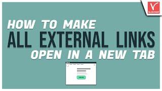 How to make all external links open in a new tab using RankMath