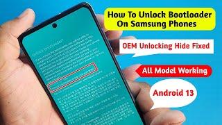 How To Unlock Bootloader On Samsung Galaxy Phones [Easy Solutions]  Full Guide @krunlocker