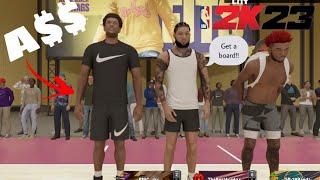 Worst 2k player ever! NBA 2K23 - highlights #1