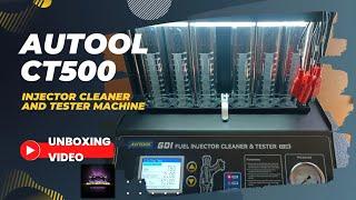 Autool CT500 GDI Fuel Injectors Cleaner & Tester Unboxing Video.