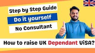 How to apply for uk dependent visa | Step by Step