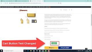 How To Change Add To Cart Button Text In WooCommerce