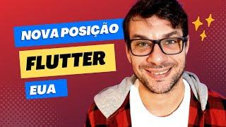 FLUTTER APLIQUE AGORA!!!! Job Flutter remoto nos EUA!