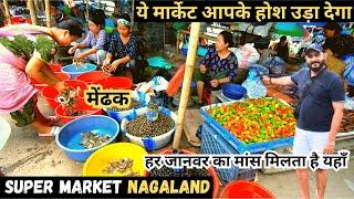 Dimapur Super Market Nagaland, India - A Market full of variety things.