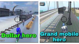 Railway station comparison | dollar hero vs grand mobile hero game