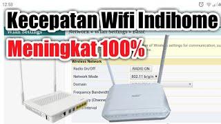 Cara Mempercepat Koneksi Wifi Indihome