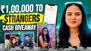 I Gave ₹1,00,000 to Random People (Only If They Knew This) at IBW 2024