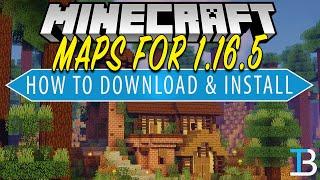 How To Download & Install Minecraft Maps in 1.16.5 on PC (Get Custom Minecraft Worlds!)