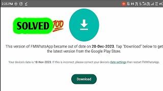 Whatsapp your phone date is inaccurate adjust your clock and try again | Date is inaccurate