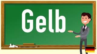 How to pronounce Gelb  in German