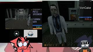 VonCake vs Mitzi speedrun (Half LIfe)