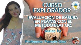 Curso Explorador sobre Evaluación de basura en la playa con el método BLATQQ - Clase 1/4