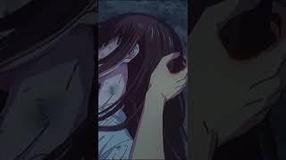 грустный момент из аниме 