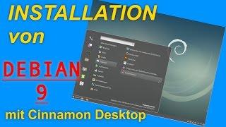 Installation von Debian 9 (Testing) mit dem Cinnamon Desktop | Linux Betriebssystem