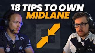 18 Mid Lane Tips from Pro Players