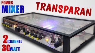 HOW TO ASSAMBLE MIXER POWER 2 CHANNEL 30 WATT !!