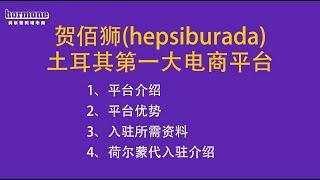 贺佰狮Hepsiburada中东，土耳其最大的电商平台#Hepsiburada #跨境电商#荷尔蒙跨境电商