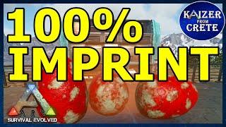 How to get 100% imprint with 1 care! For all dinos! - Server Settings -ARK: Survival Evolved
