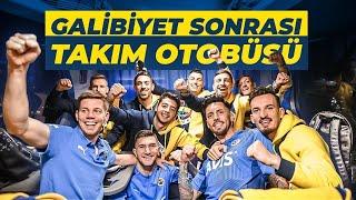 Galatasaray Galibiyeti Sonrası Takım Otobüsü 