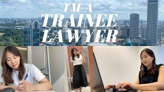 I'M A TRAINEE LAWYER!! ️‍️ first week at work vlog