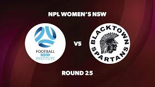 NPL Women's NSW Round 25: Football NSW Institute v Blacktown Spartans FC