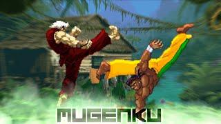 Kai Sensei Ken vs Eddy Gordo. Tekken vs Street Fighter MUGEN