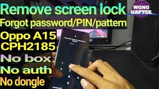 Lupa pola oppo A15 || remove pattern lock oppo a15 (CPH2185)