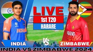  Live: India vs Zimbabwe T20 Live Match Score & Commentary | Live Cricket Match Today IND vs ZIM