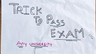 How To Pass Exam|All Pharmacy Students|RGUHS|AKTU|