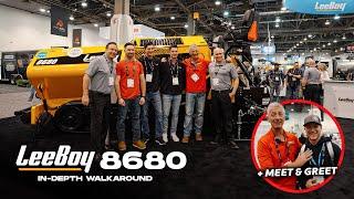 ALL-NEW LeeBoy 8680 [Our next machine?] + PACKED Raised On Blacktop® Meet & Greet!