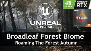 Unreal Engine 5 Broadleaf Forest Tech Demo - Very High Settings @ 4K | RTX 3080 | Ryzen 9 5950X